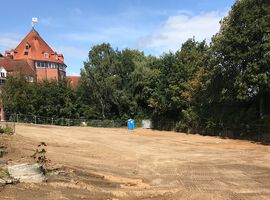 12.09.2019 - Die Rückbauarbeiten in Stockelsdorf sind abgeschlossen.
