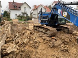 12.11.2020 - Die Erdbauarbeiten haben begonnen!