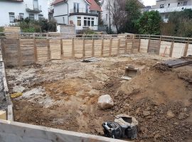 30.11.2020 - Die Erdbauarbeiten schreiten weiter voran!